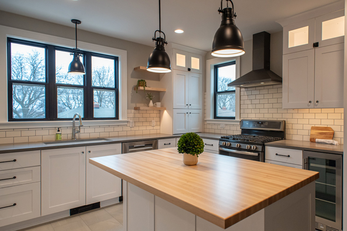 custom kitchen remodel milwaukee